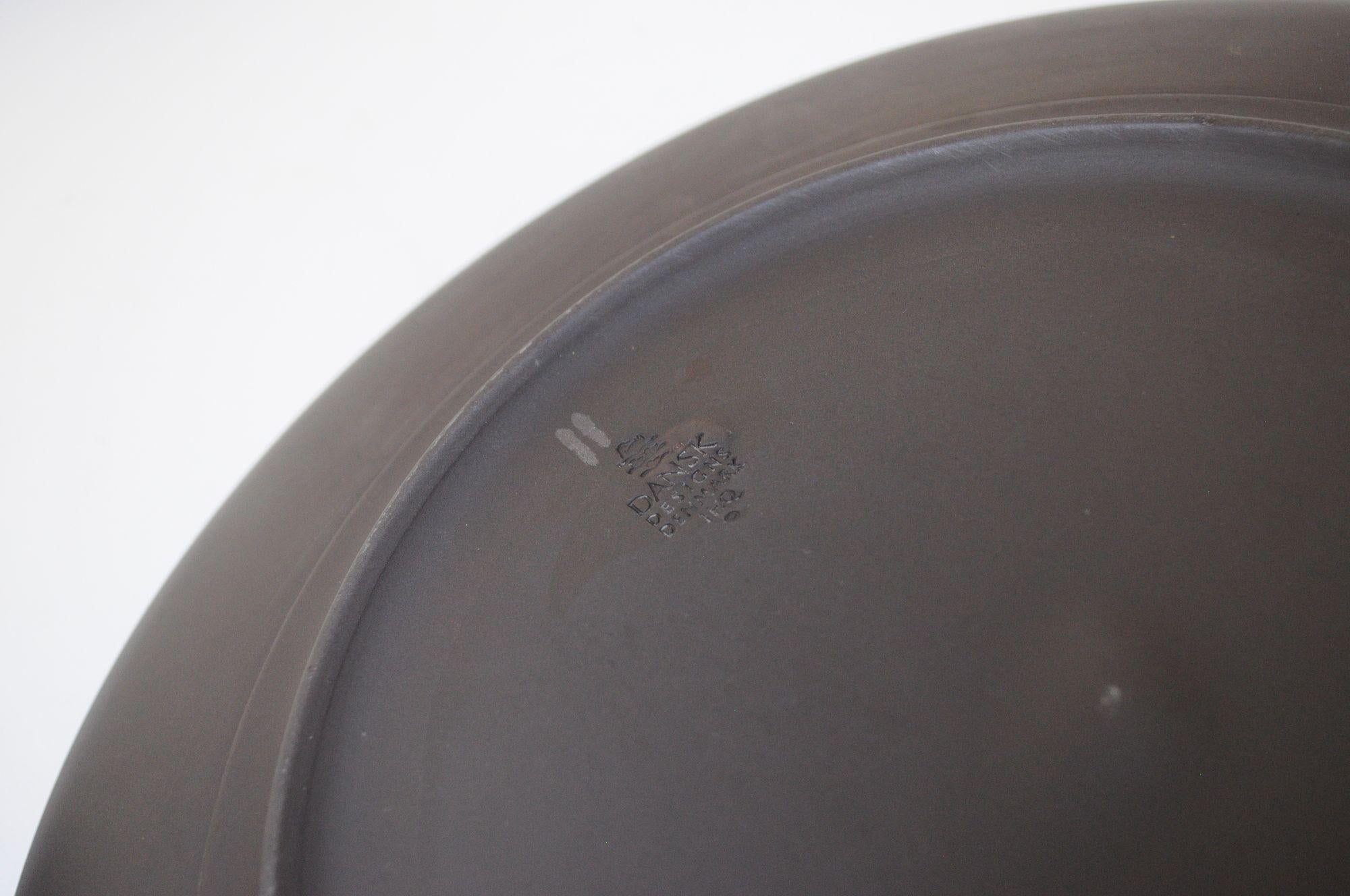Lote de seis platos antiguos de Jens Quistgaard para Dansk Flamestone en venta 3