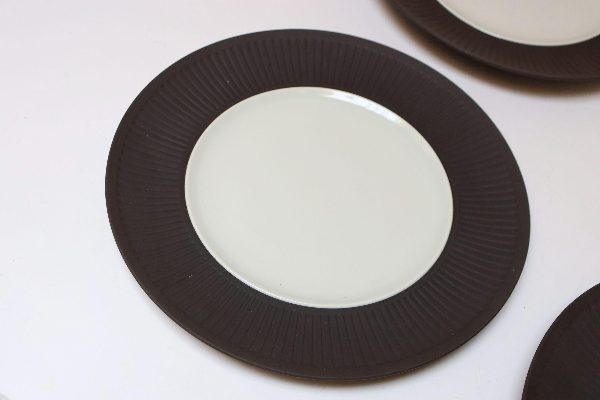 Lote de seis platos antiguos de Jens Quistgaard para Dansk Flamestone Danés en venta