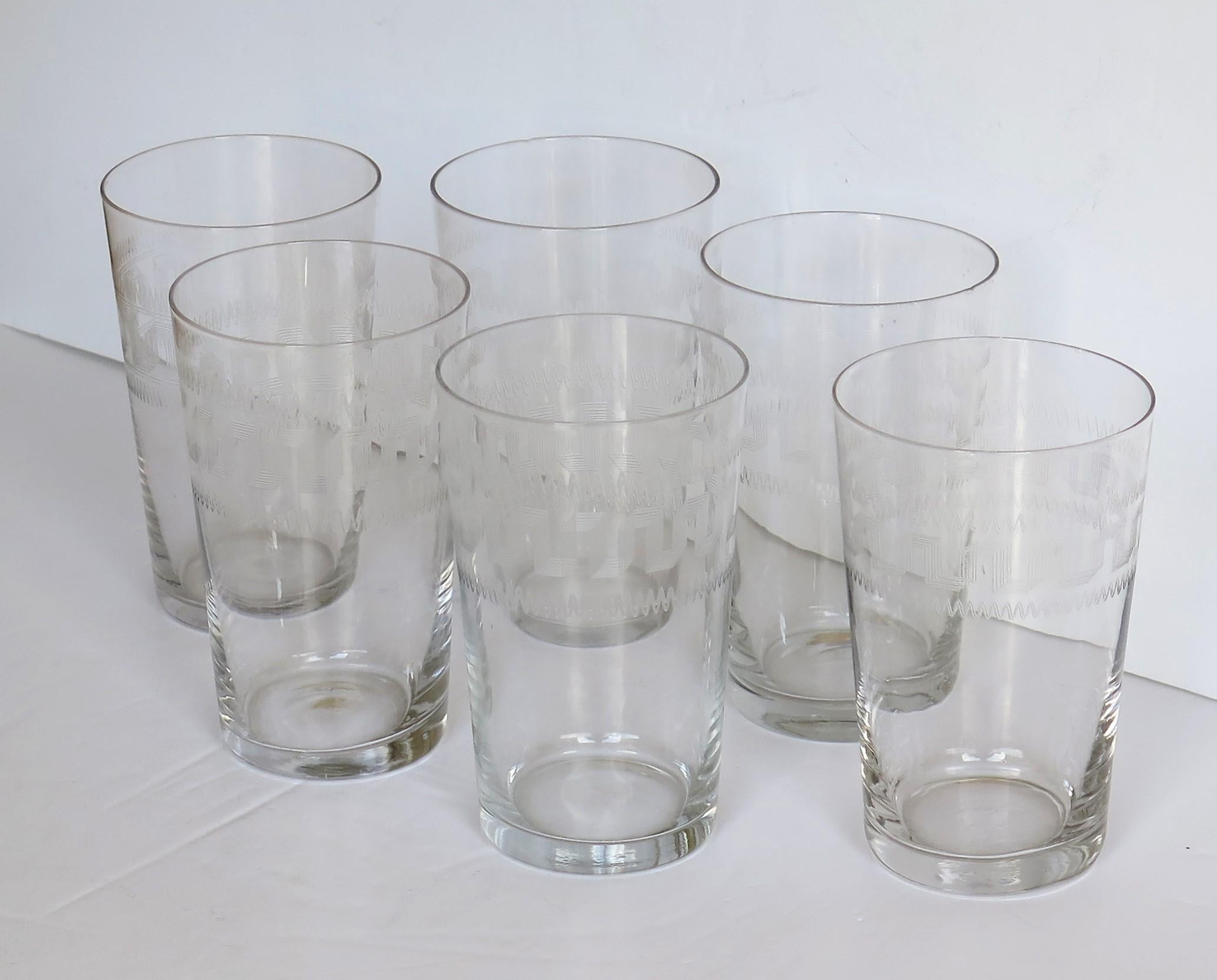 edwardian drinking glasses