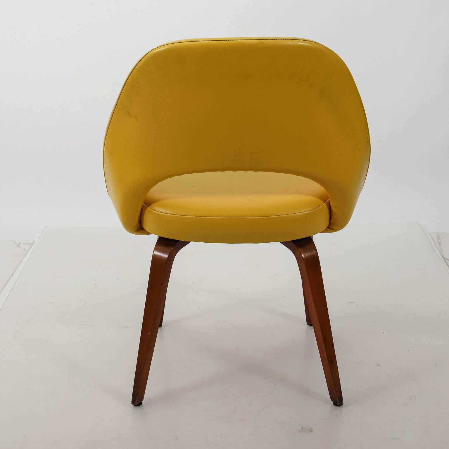 Set of Six Eero Saarinen Dining Chairs for Knoll 3