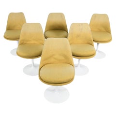 Set of Six Eero Saarinen Tulip Dining Chairs
