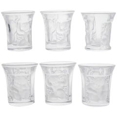 Set of Six Enfants Liquor Shot Glass