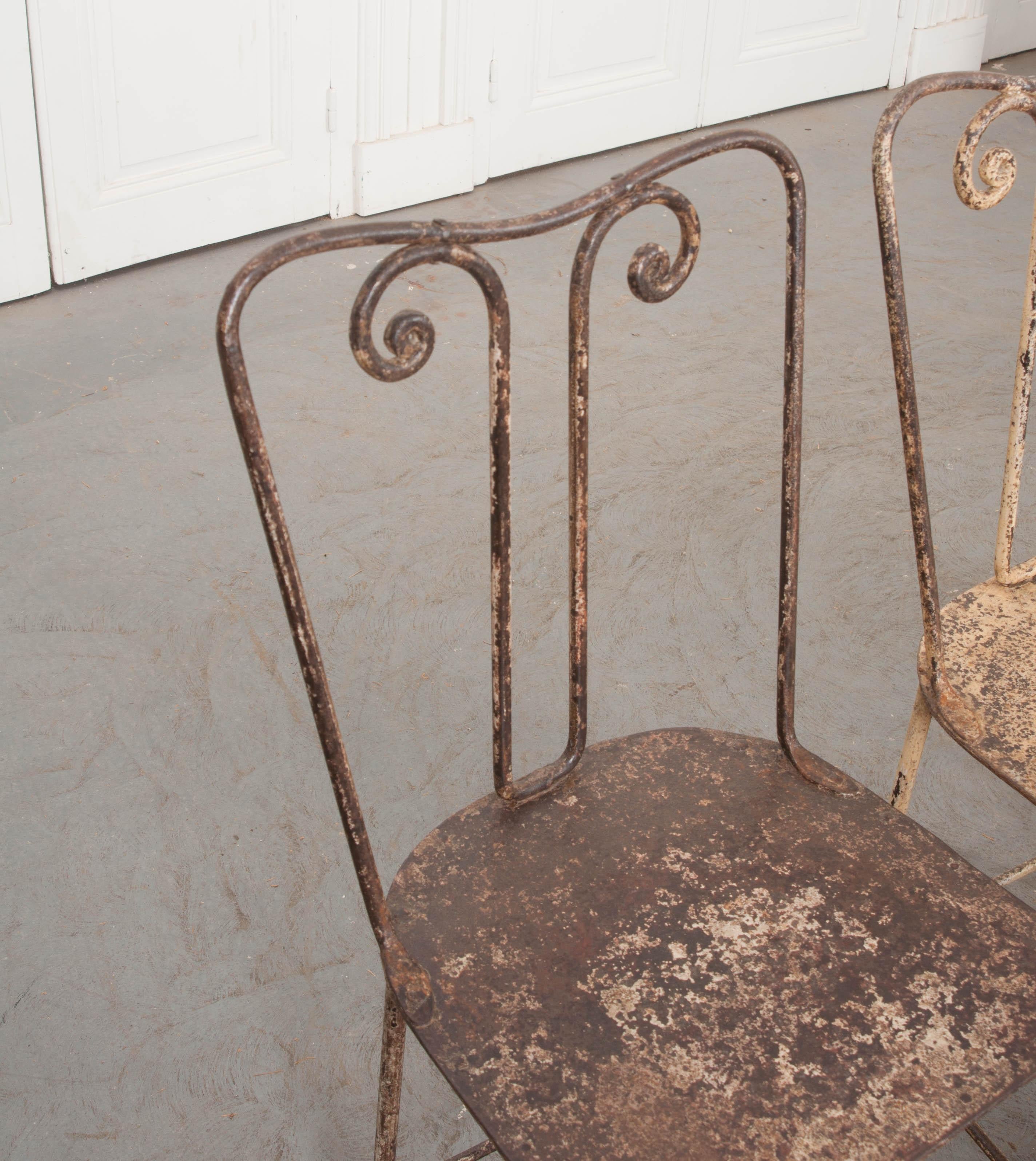 Set of Six English 19th Century Garden Chairs In Good Condition In Baton Rouge, LA