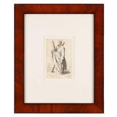 Conjunto de seis grabados de figuras bíblicas de Jacques Callot, 1631