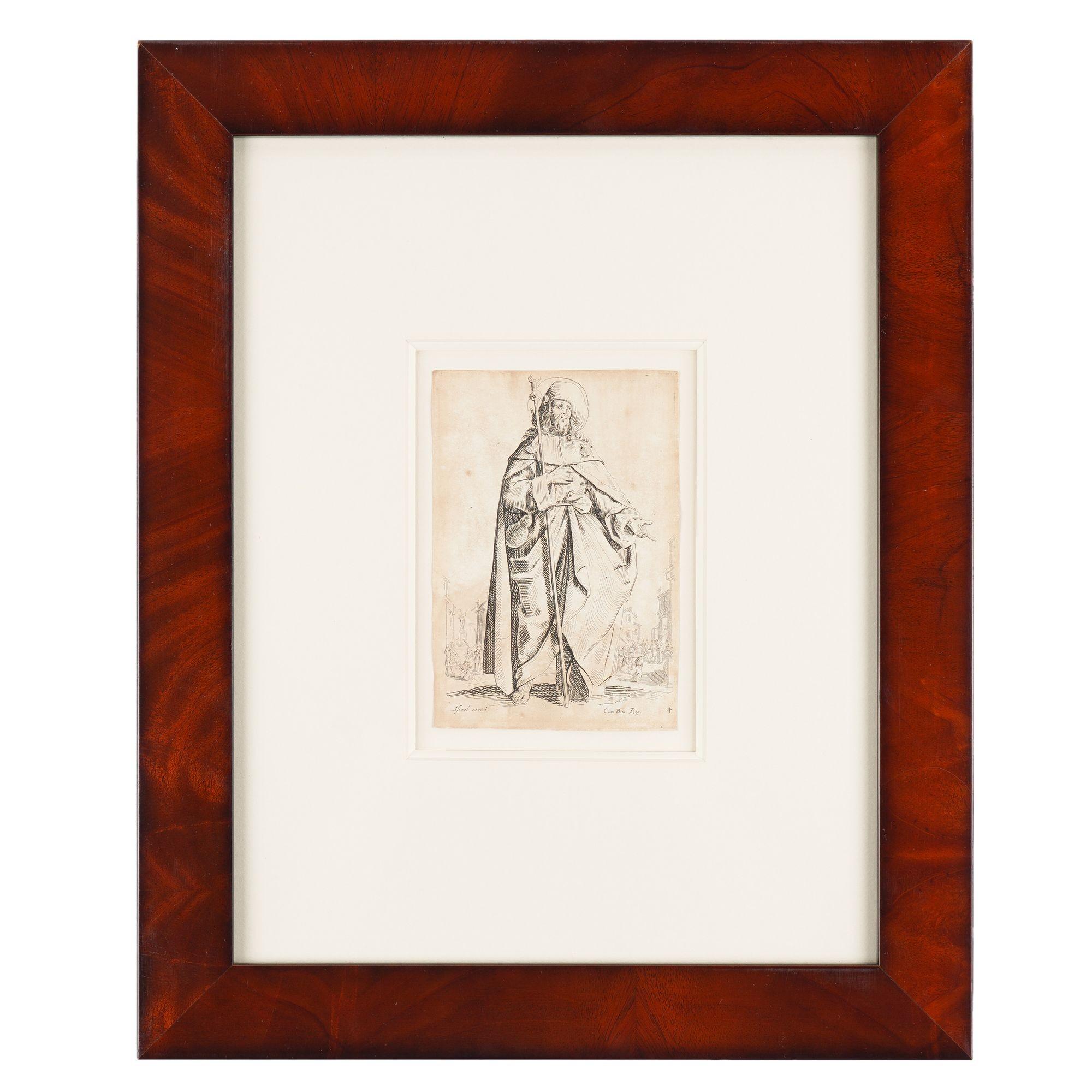 Conjunto de seis grabados de figuras bíblicas de Jacques Callot, 1631 en venta 1