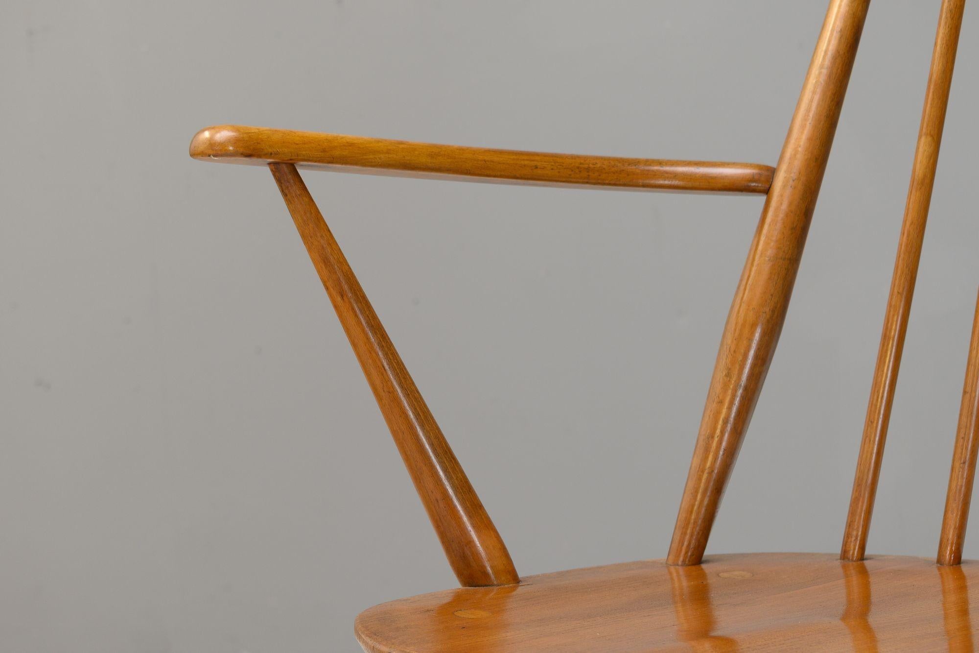 Ensemble de six chaises de salle à manger Ercol Goldsmith en vente 7