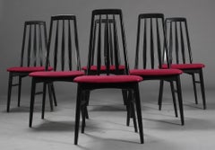 Set of Six Eva Dining Room Chairs by Niels Koefoed for Hornslet