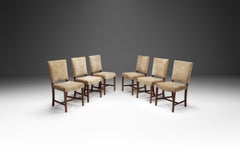 Set of Six Dining Chairs by Jacob Kjær (attr.), Denmark 1940s