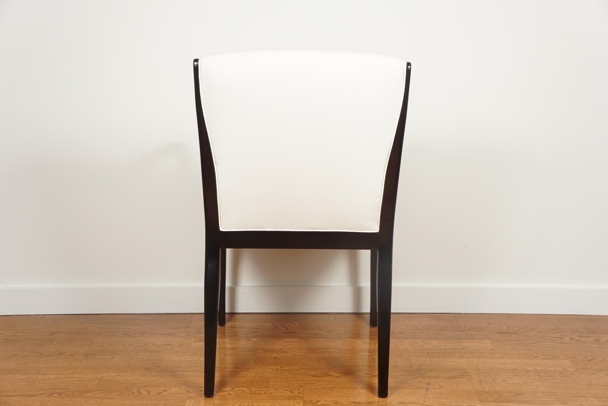 Set of Six Exquisite Dining Chairs In Good Condition For Sale In Hudson, NY