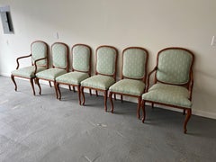 On Sale-Set of Six Solid Wood Carved Dining Chairs