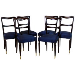 Set of Six Fine Italian Dining Chairs