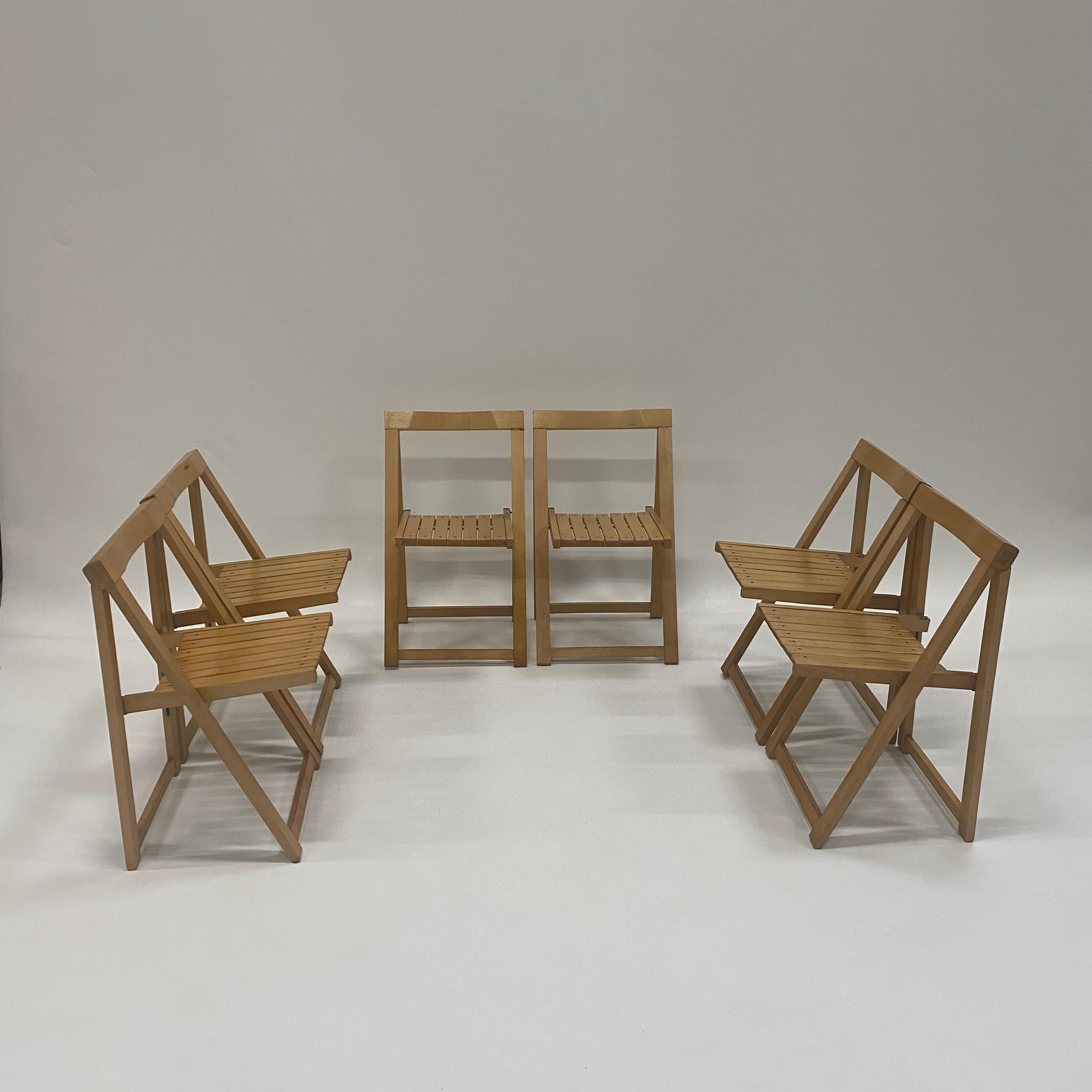 white folding chair earrings