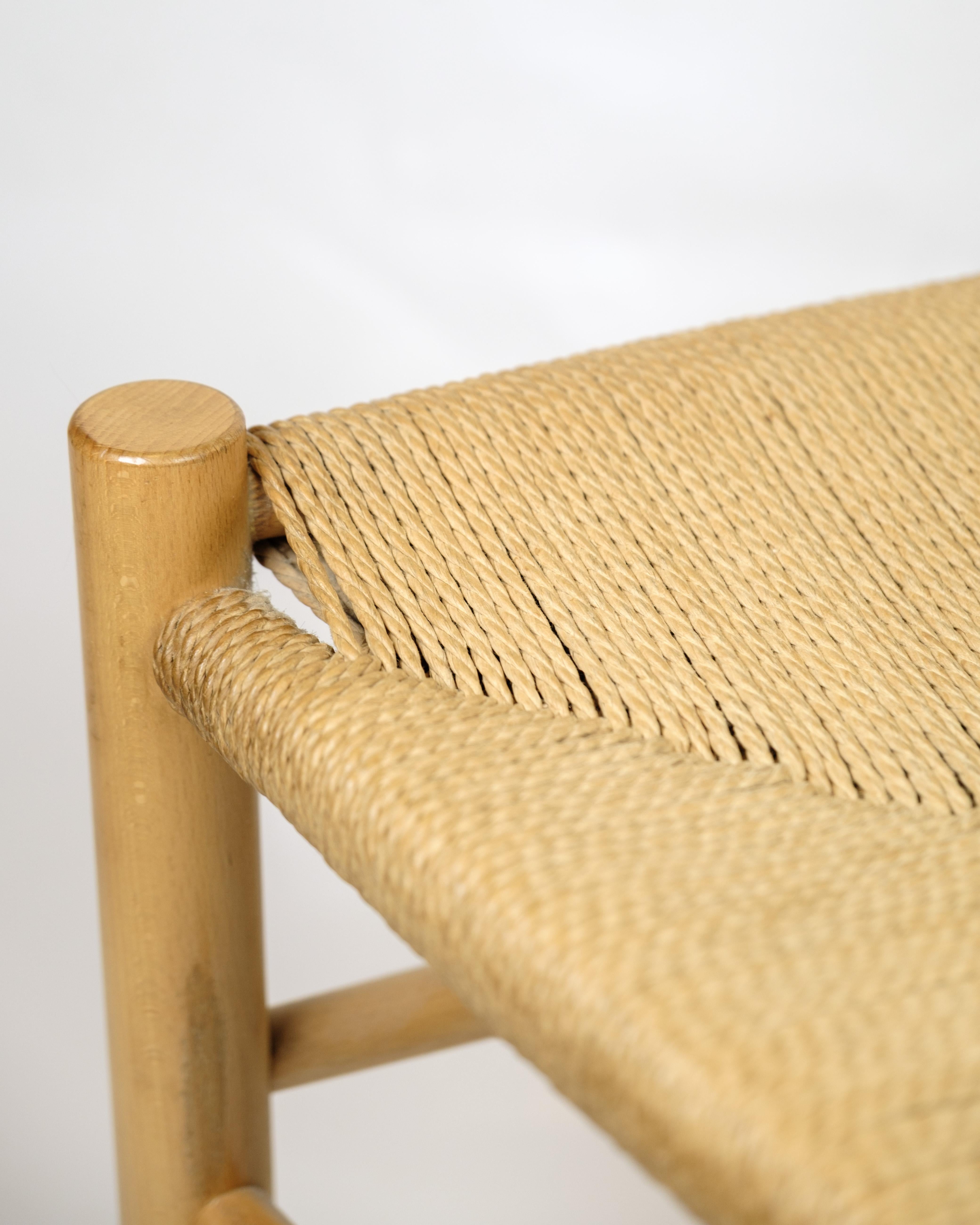 Satz von sechs Folk Stühlen Model No. J39 von Børge Mogensen für FDB Furniture aus den 1960er Jahren (Mitte des 20. Jahrhunderts) im Angebot