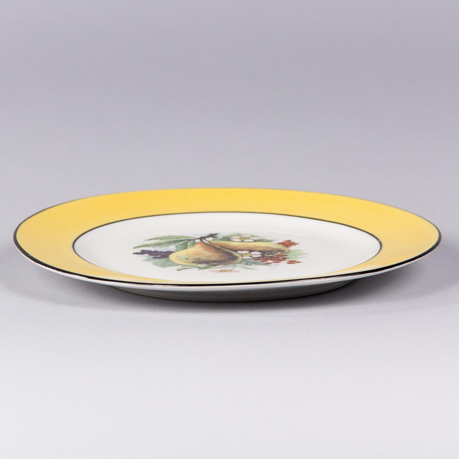 French Ceramic Plates from Mehun Factory, 20th Century 10