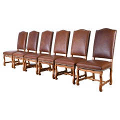 Set of Six French Dining Chairs by Ralph Lauren