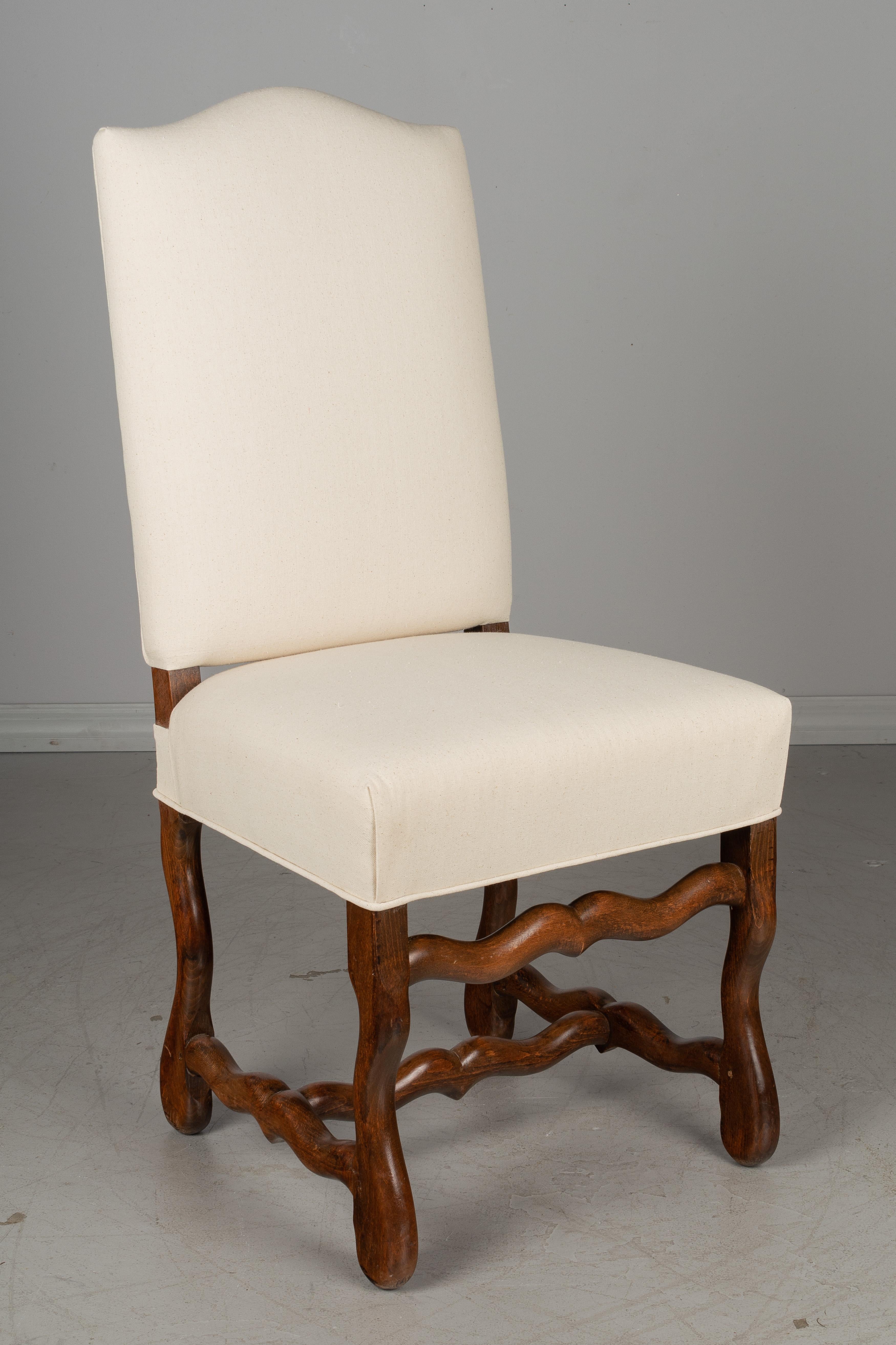 Louis XIII Set of Six French Dining Chairs