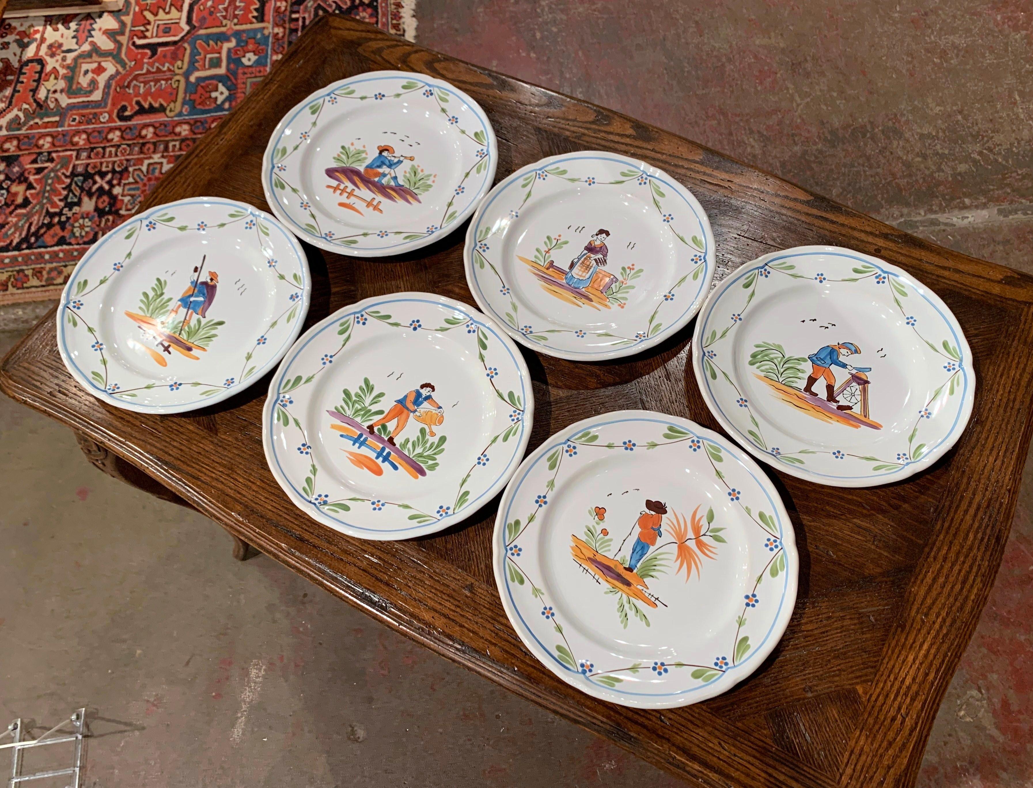 french decorative plates