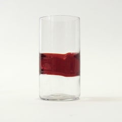 Set of Six Fulvio Bianconi Shot Glasses for Venini, Italy, 1950s