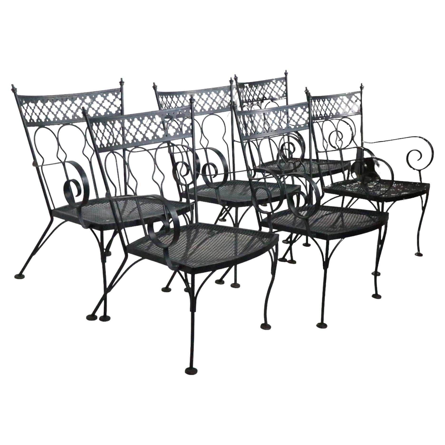 How do you identify Salterini patio furniture?