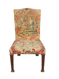 Set Of Six George III Mahogany And Needlepoint Side Chairs