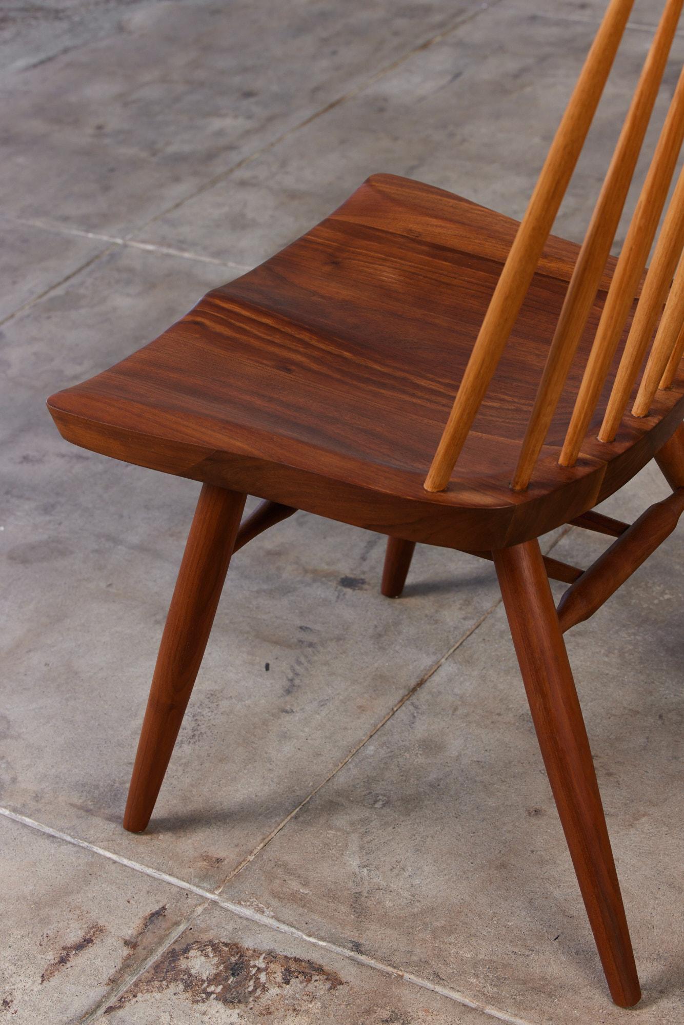 Set of Six George Nakashima Dining Chairs for Widdicomb 8