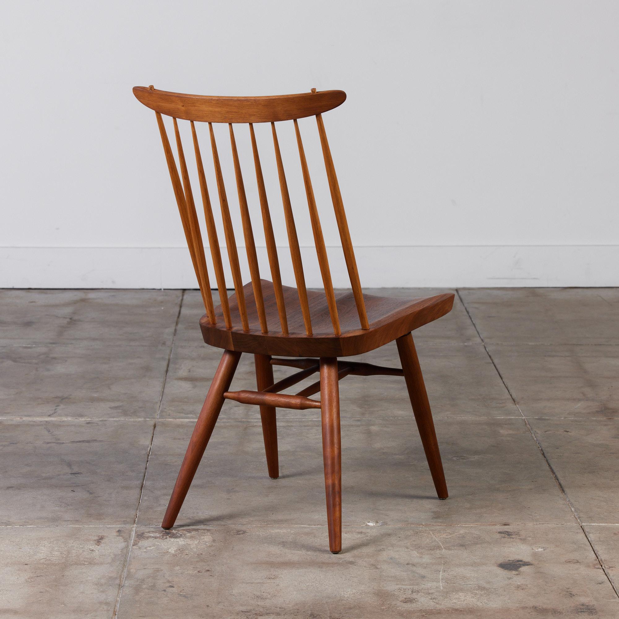 Set of Six George Nakashima Dining Chairs for Widdicomb 2