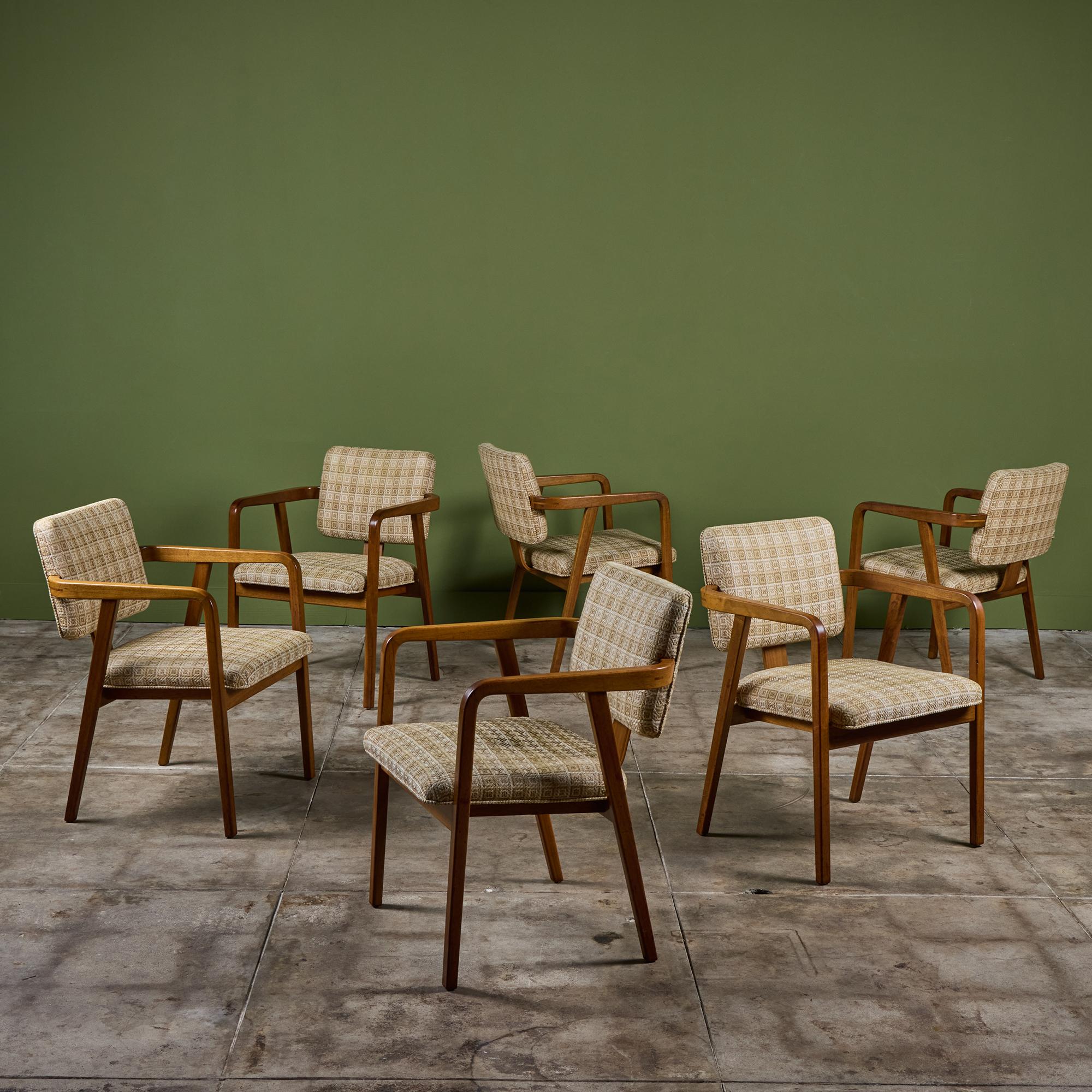 Set of Six George Nelson Dining Chairs for Herman Miller For Sale 5