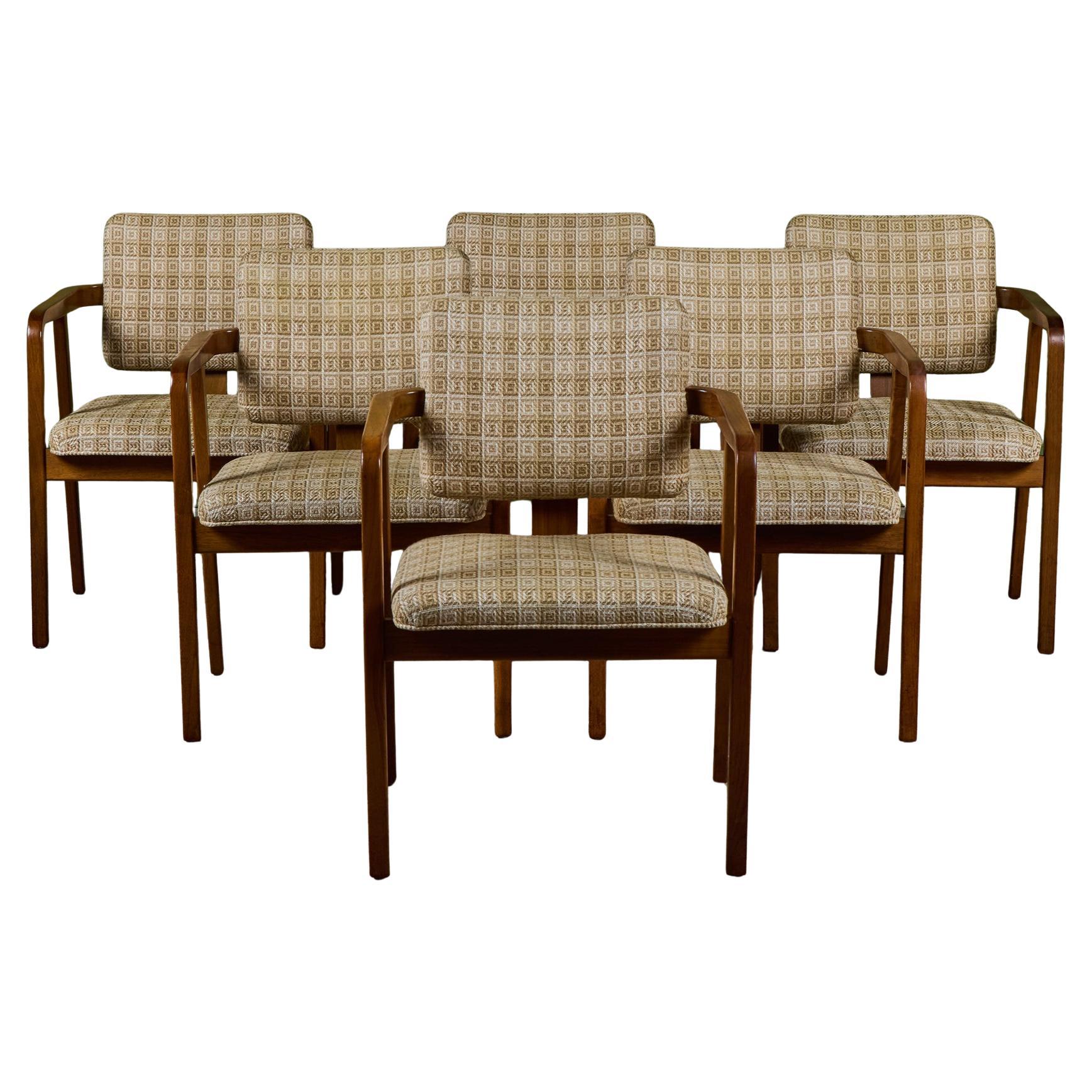 Set of Six George Nelson Dining Chairs for Herman Miller For Sale