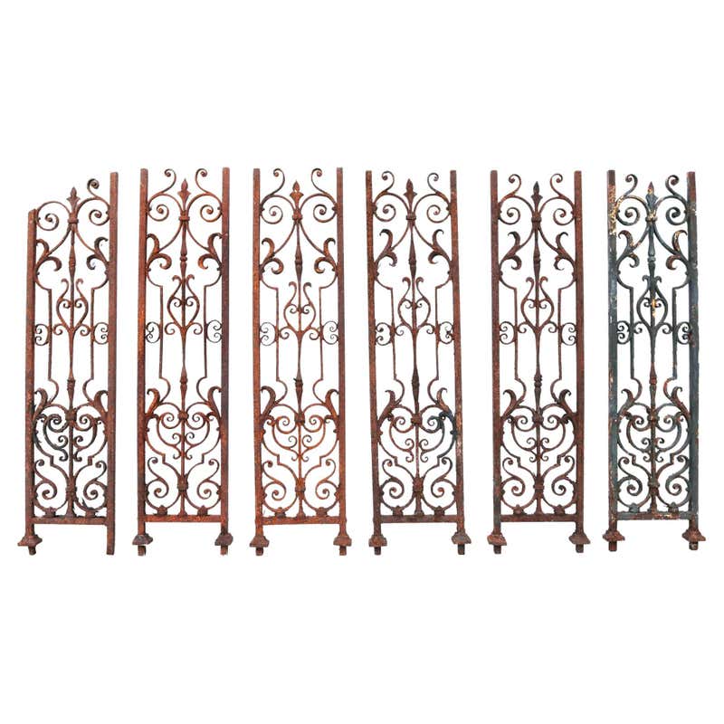 Set of Victorian Cast Iron Greenhouse Brackets For Sale at 1stDibs