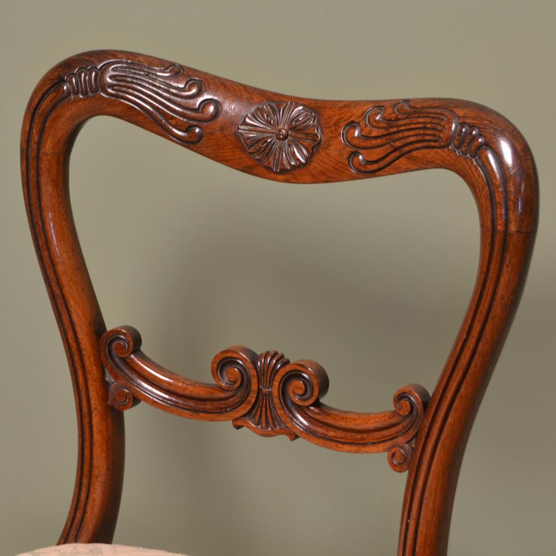 rosewood chairs antique