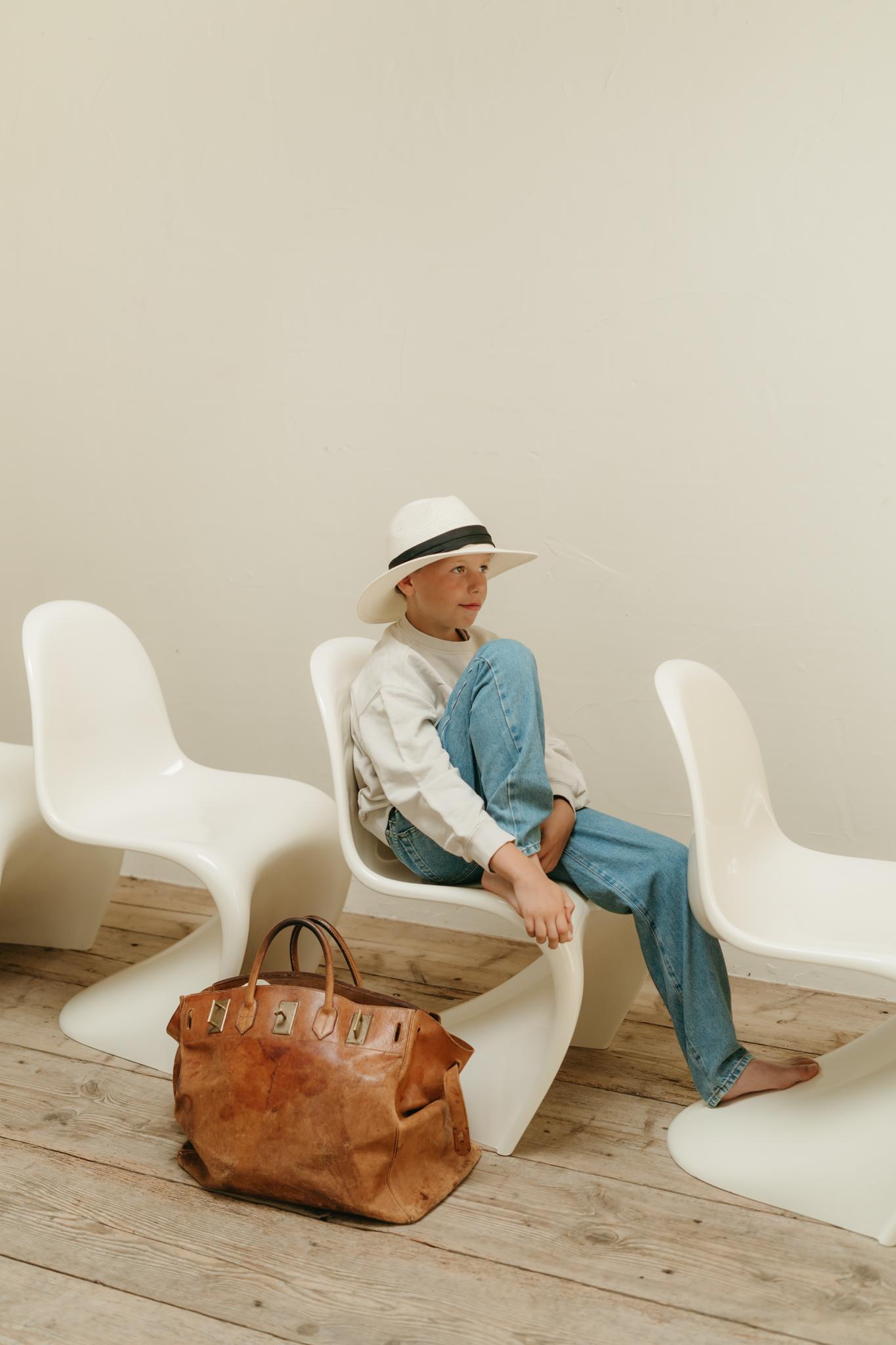 set di sei sedie S.S. White lucide di Verner Panton/Herman Miller Fehlbaum Production in vendita 6
