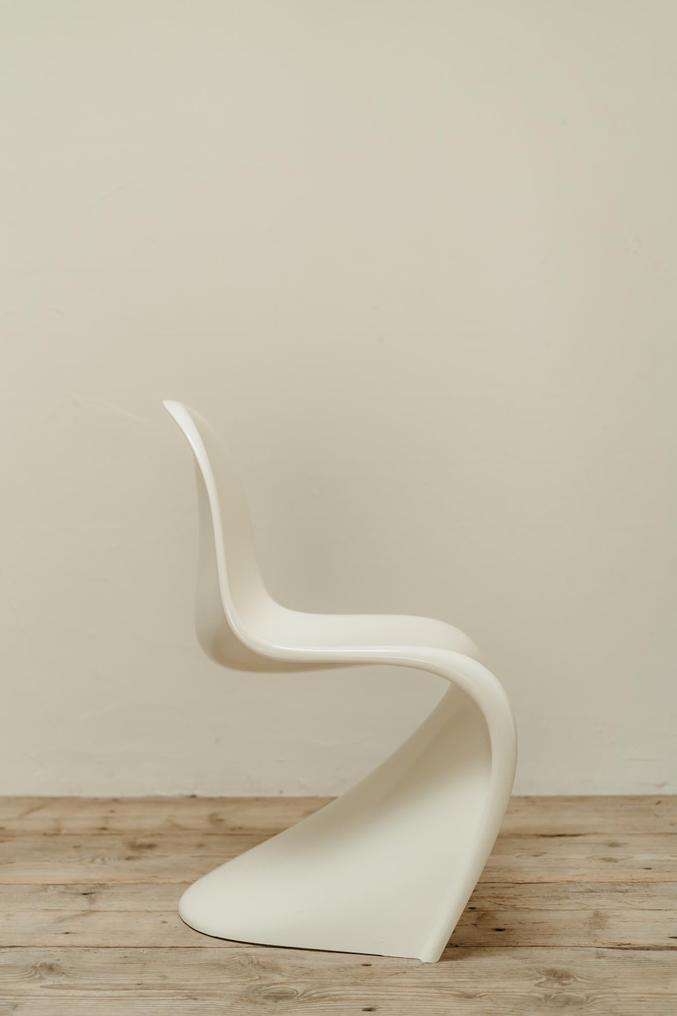 set di sei sedie S.S. White lucide di Verner Panton/Herman Miller Fehlbaum Production in vendita 11