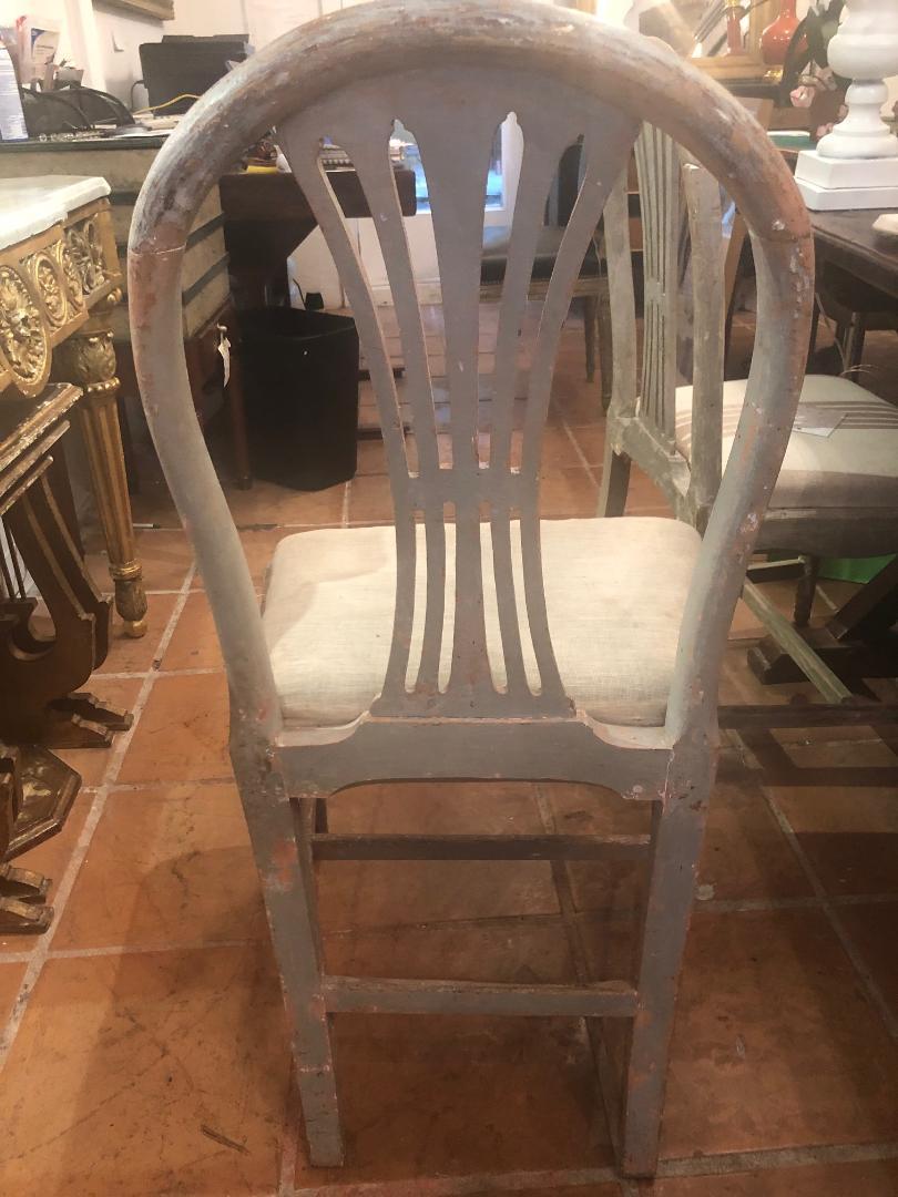 Set of Six Gustavian Chairs 2