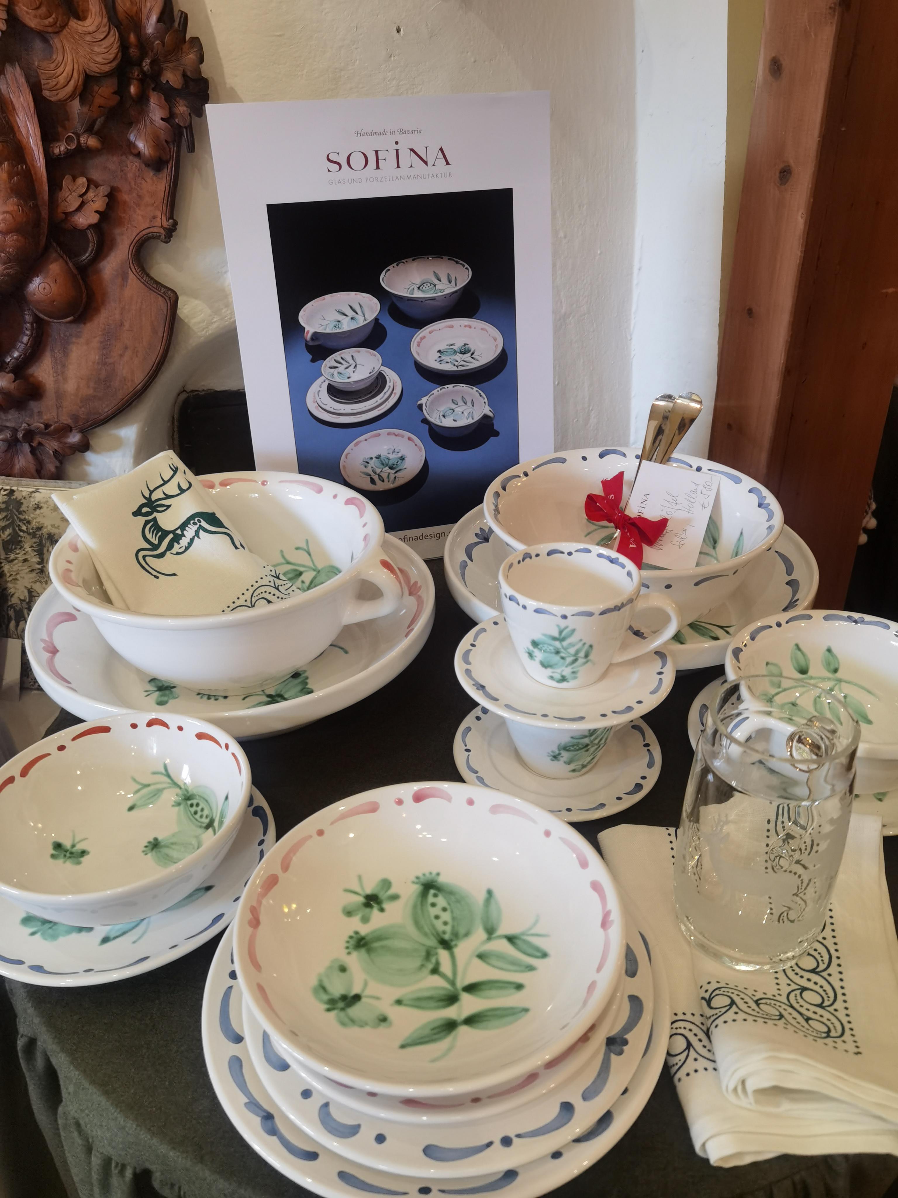 Set aus sechs Keramik-Esstellern im Landhausstil von Sofina Boutique Kitzbhel  im Angebot 2