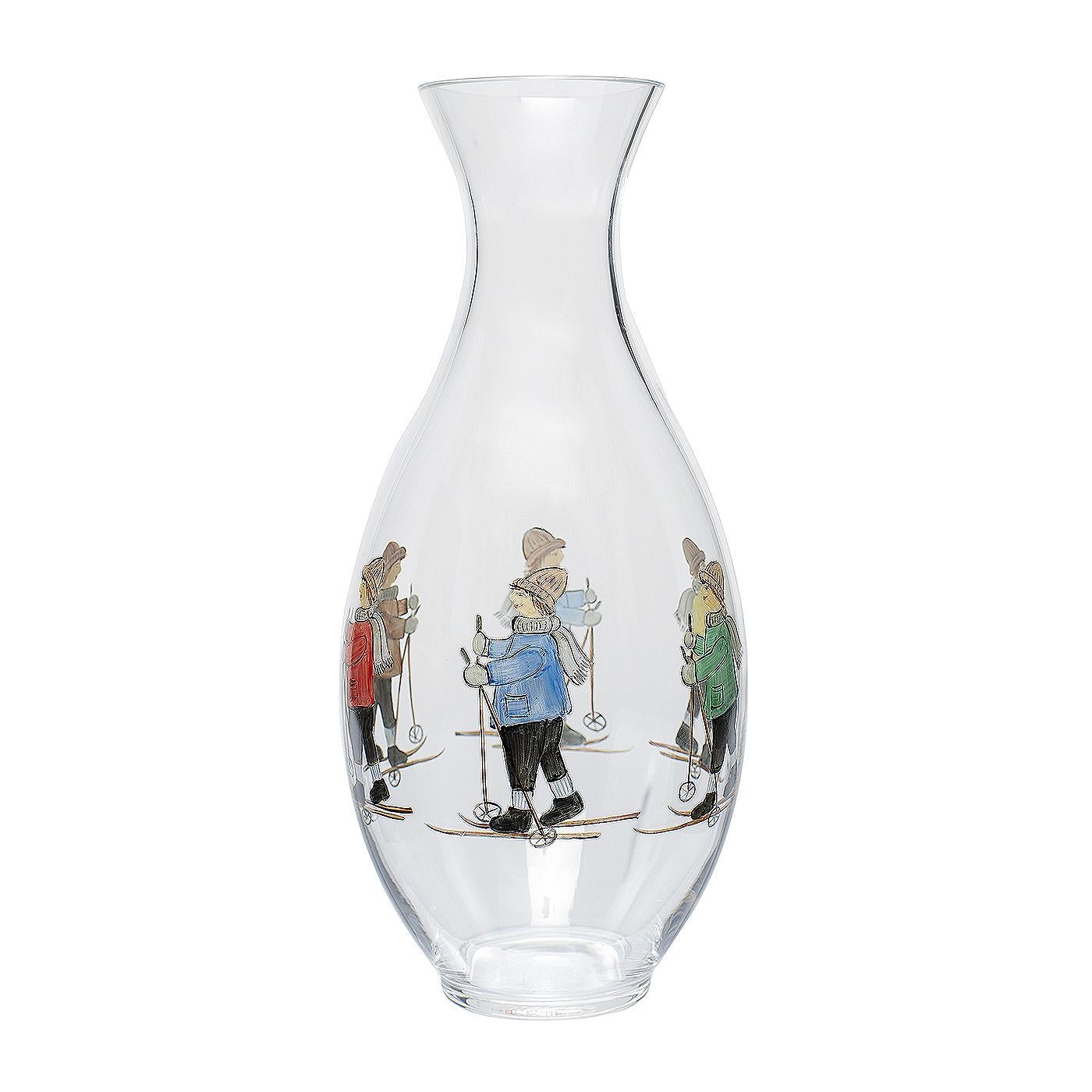 Lot de six gobelets en cristal peints à la main Sofina Boutique Kitzbühel en vente 2