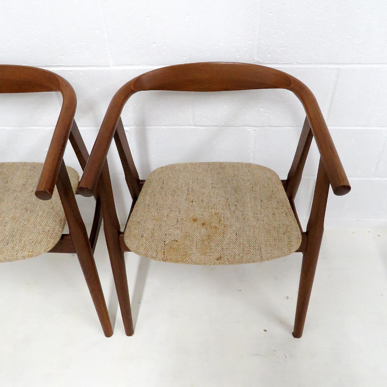 Set of Six Hans Wegner GE-525 Dining Chairs, 1960 For Sale 5