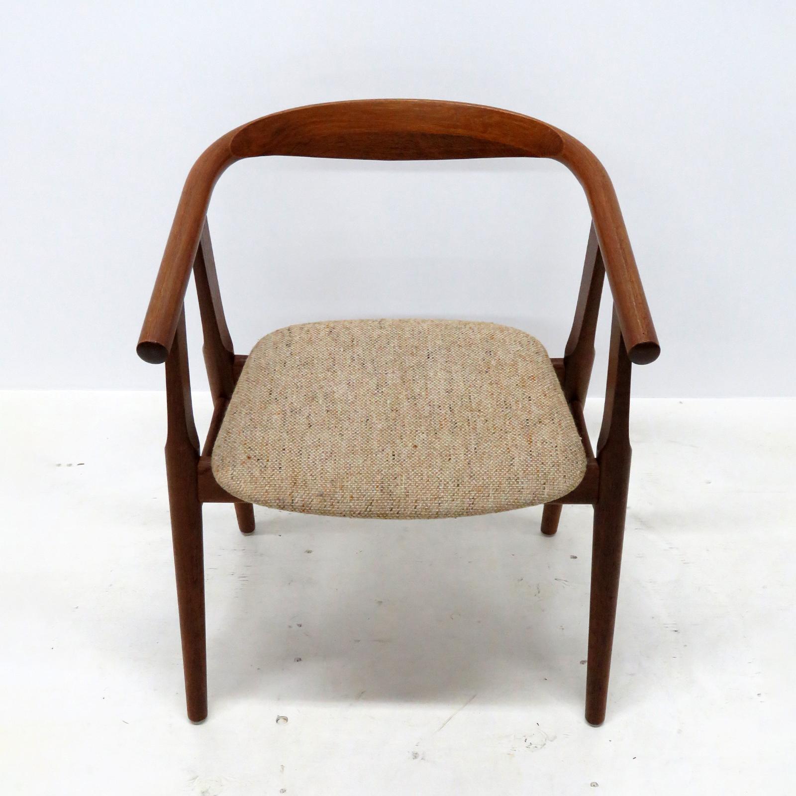 Scandinave moderne Ensemble de six chaises de salle à manger Hans Wegner GE-525, 1960 en vente