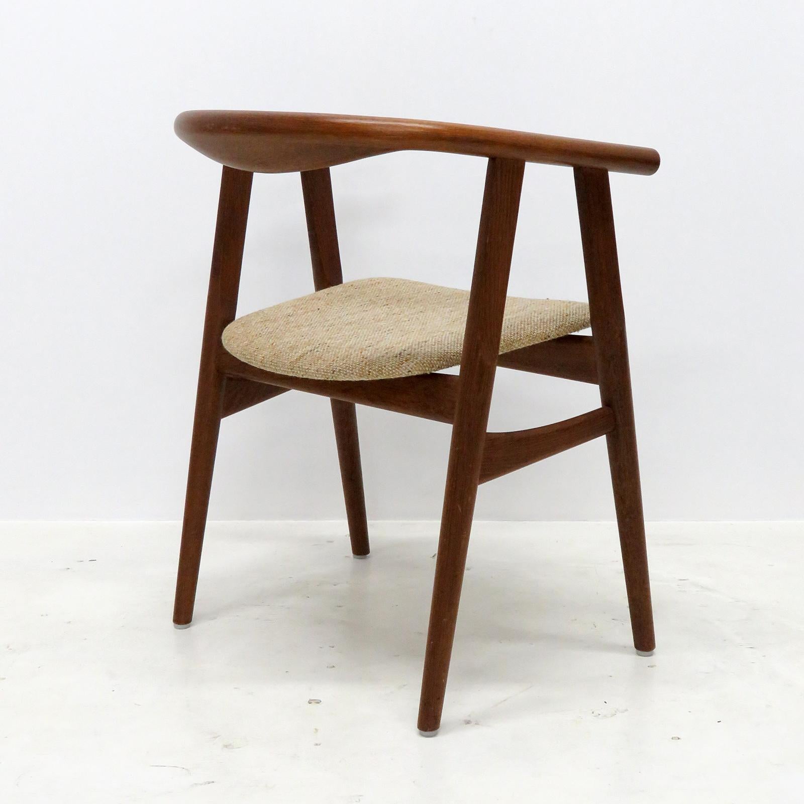 Late 20th Century Set of Six Hans Wegner GE-525 Dining Chairs, 1960