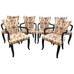 Set of Six HBF Santa Barbara Dining Armchairs