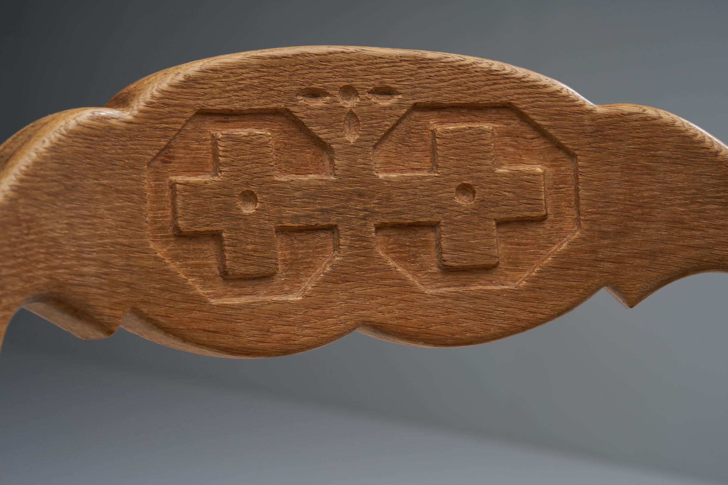 Juego de seis sillas de comedor Henning Kjærnulf para EG Kvalitetsmøbel, Dinamarca Años 60 en venta 3