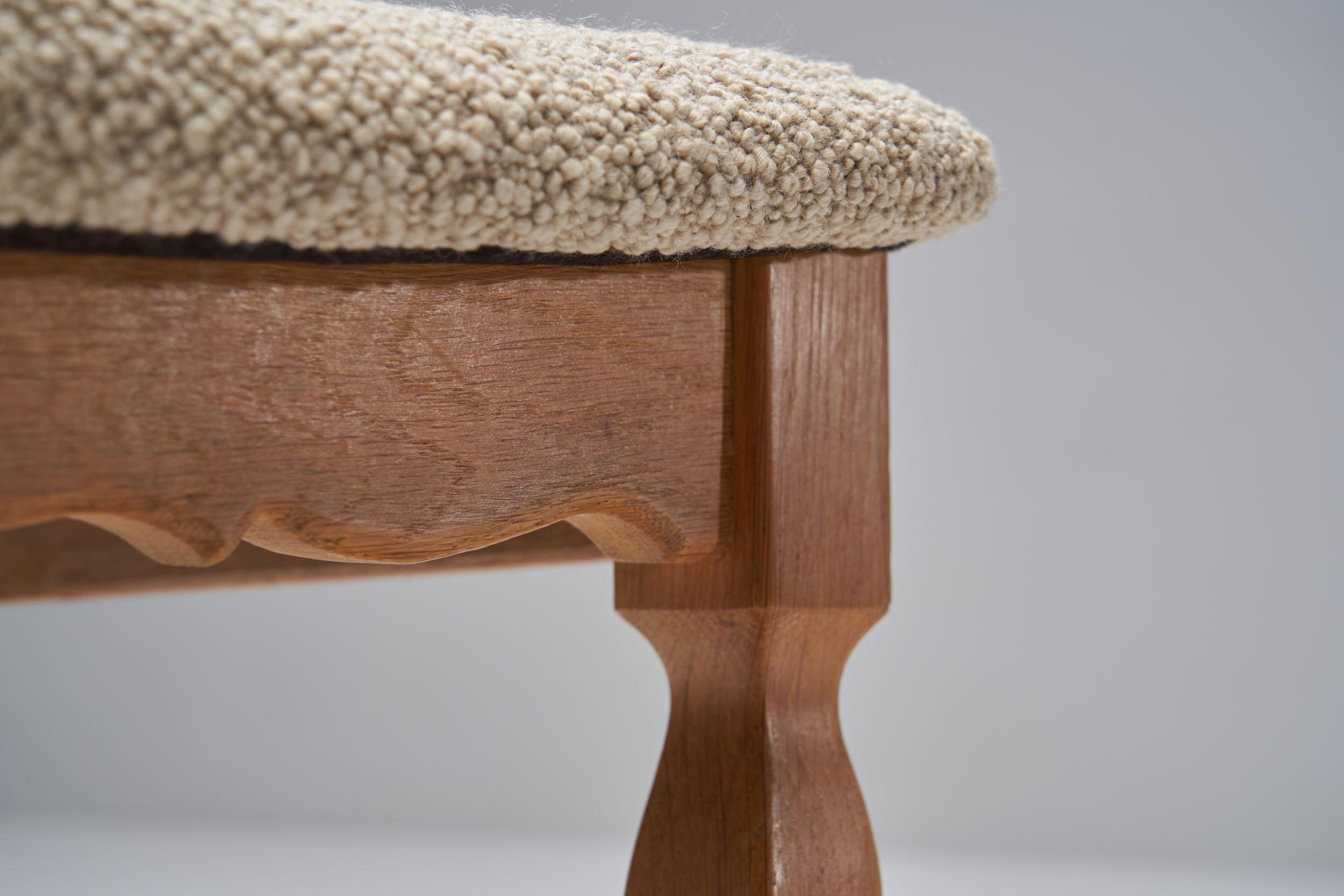 Juego de seis sillas de comedor Henning Kjærnulf para EG Kvalitetsmøbel, Dinamarca Años 60 en venta 6