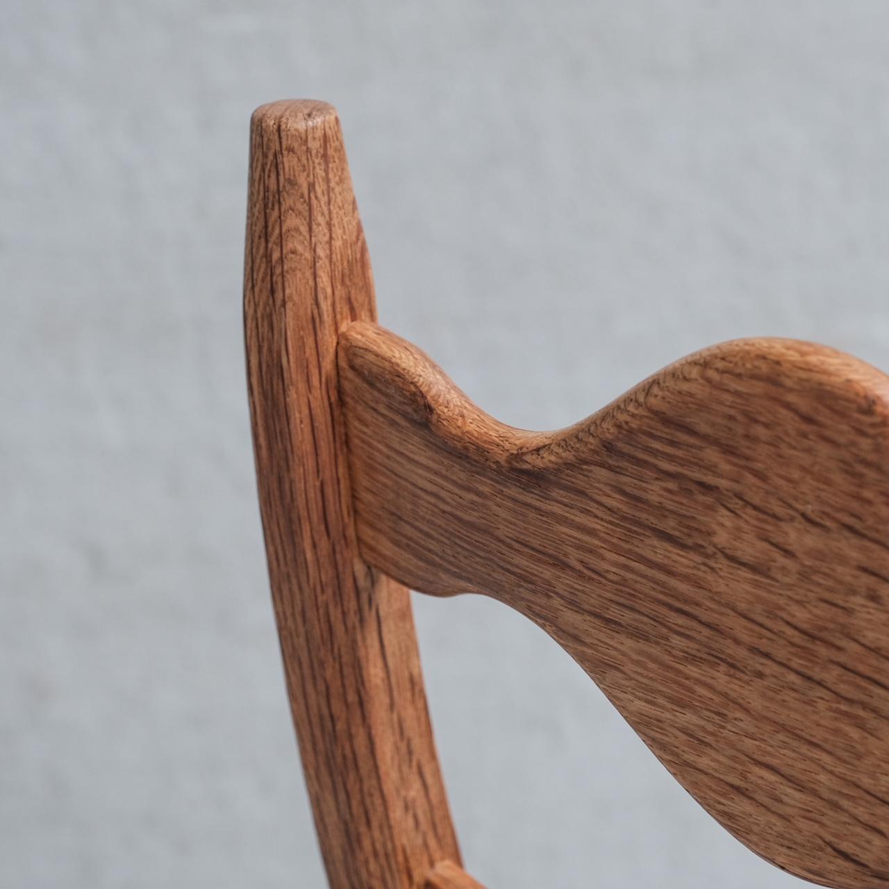 Set of Six Henning Kjaernulf Oak Mid-Century Dining Chairs (6) 5