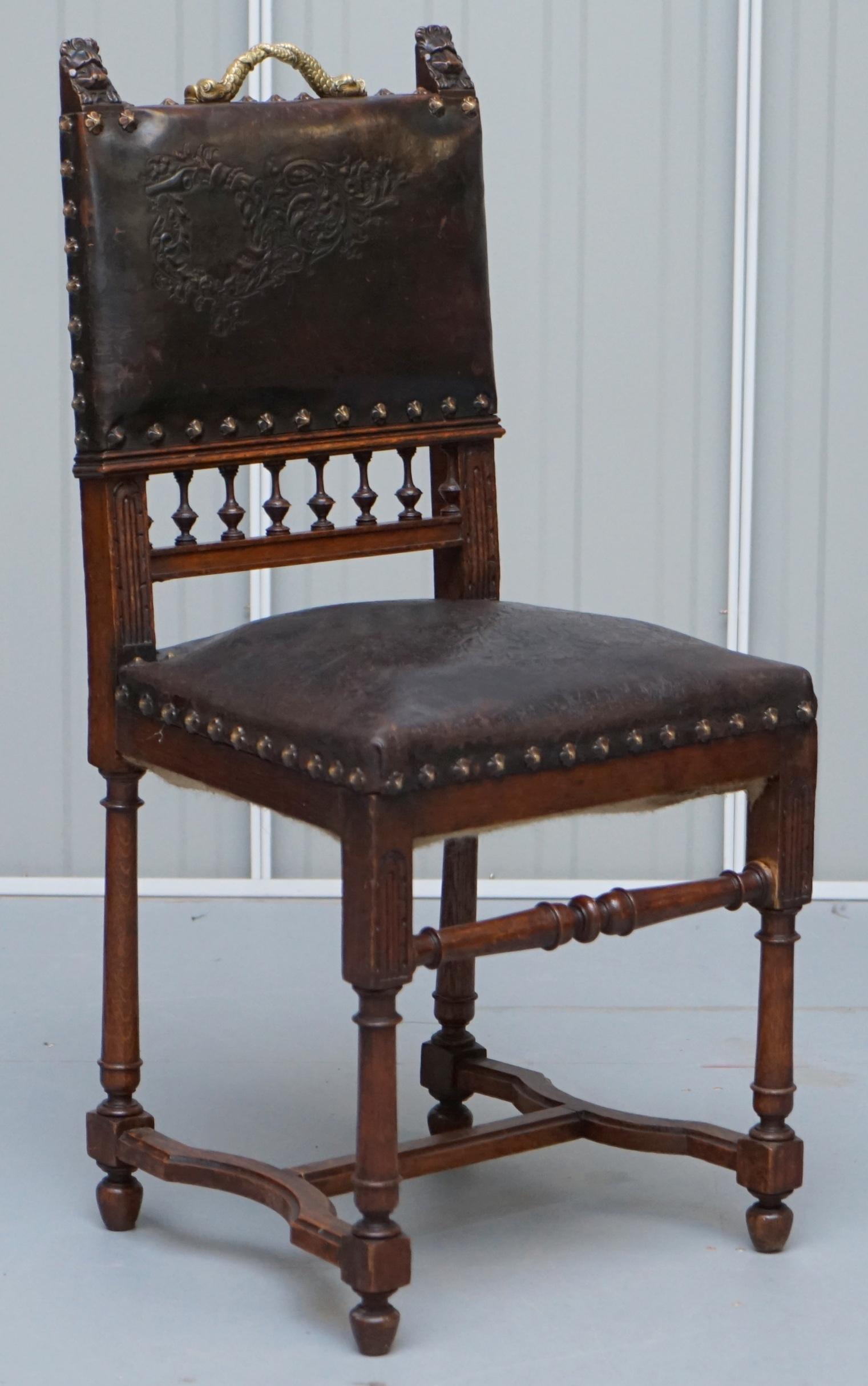chaise henri 2 cuir
