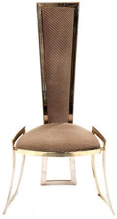 Set of Six High Backed Italian Mid-Century Modern Chairs, circa 1960