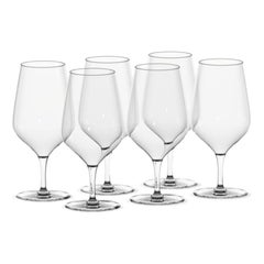 Set di sei bicchieri da birra Holmegaard “Cabernet”