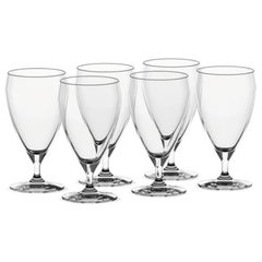Lot de six verres à bière Holmegaard « Perfection » - Style scandinave moderne