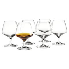 Lot de six verres à brandy « Perfection » de la marque Holmegaard