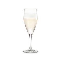 Lot de six flûtes à champagne « Perfection » de Holmegaard