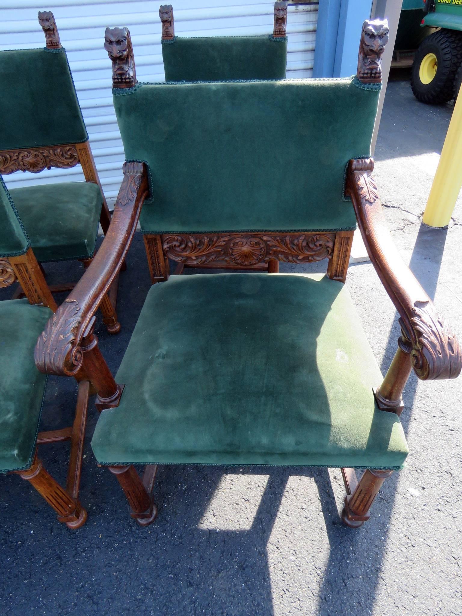 American Set of Six Horner Style Chairs