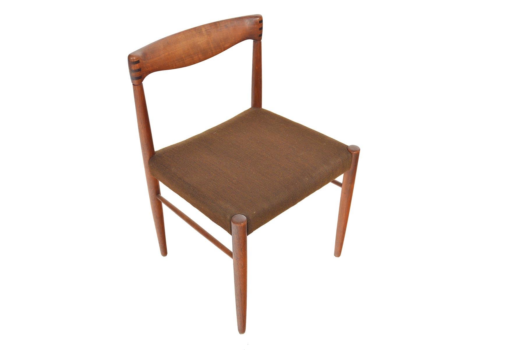 Set of Six H.W. Klein Danish Modern Teak and Rosewood Dining Chairs by Bramin In Good Condition In Berkeley, CA